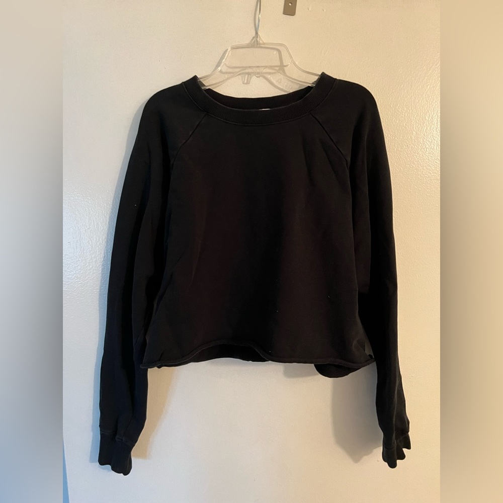cropped hoodie